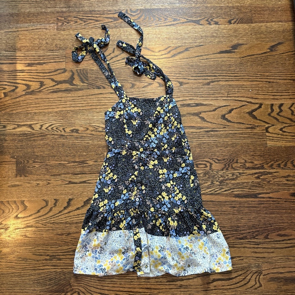 Flower Mini Dress